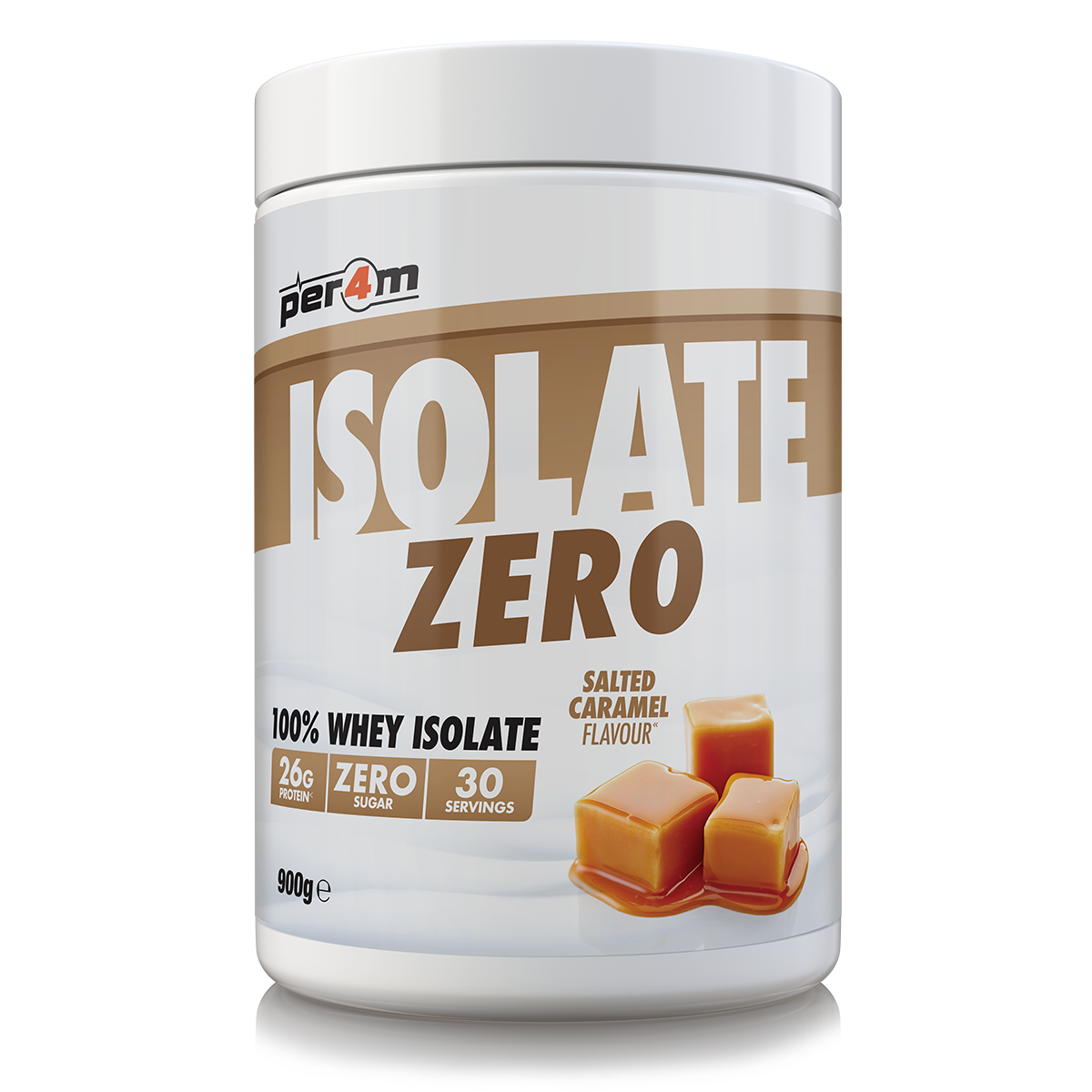 Per4m Isolate Zero 900g Salted Caramel