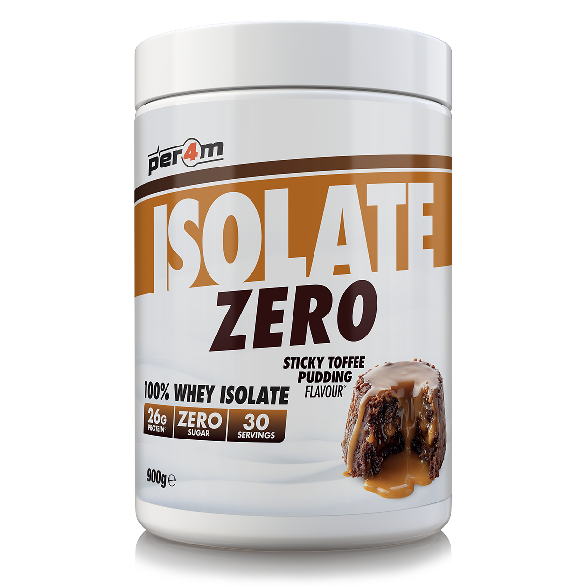 Per4m Isolate Zero 900g Sticky Toffee Pudding