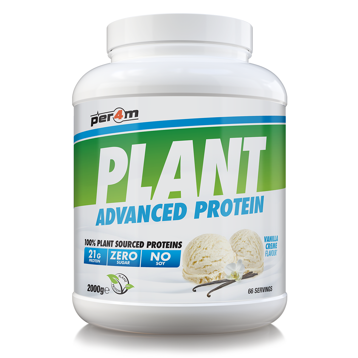 Per4m Plant Protein 2kg Vanilla Creme