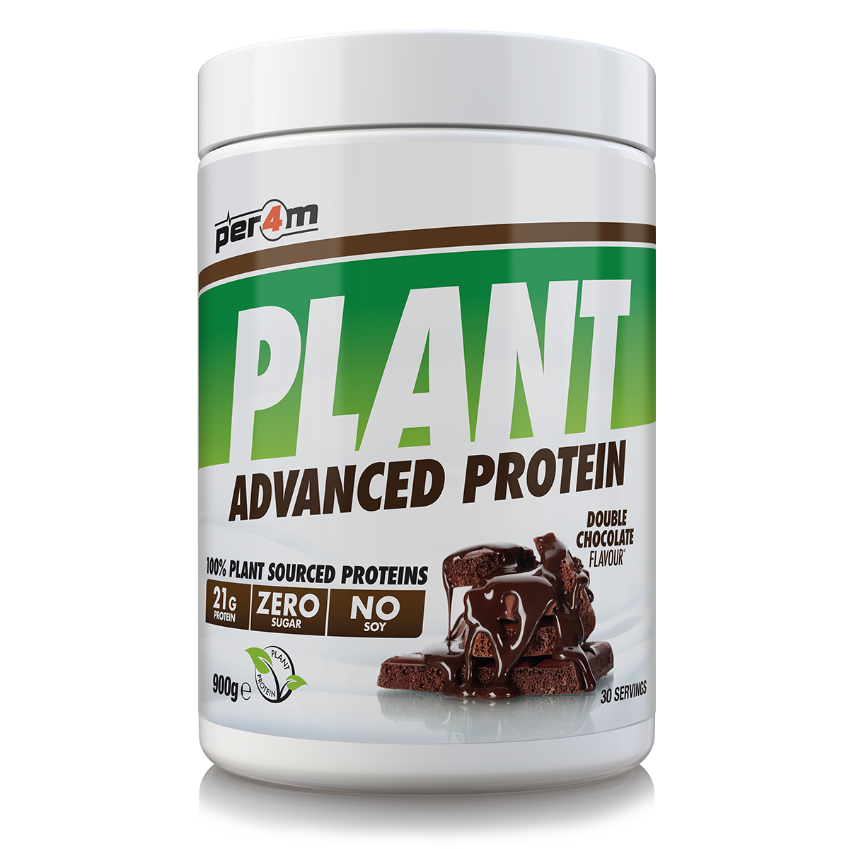 Per4m Plant Protein 900g Double Chocolate