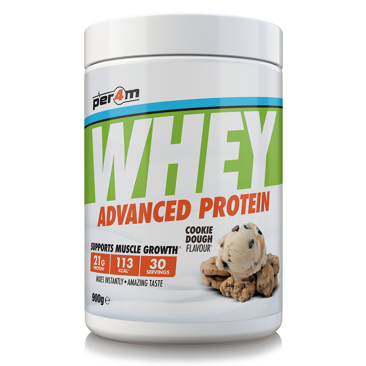 Per4m Advanced Whey Protein 900g Cookie Dough