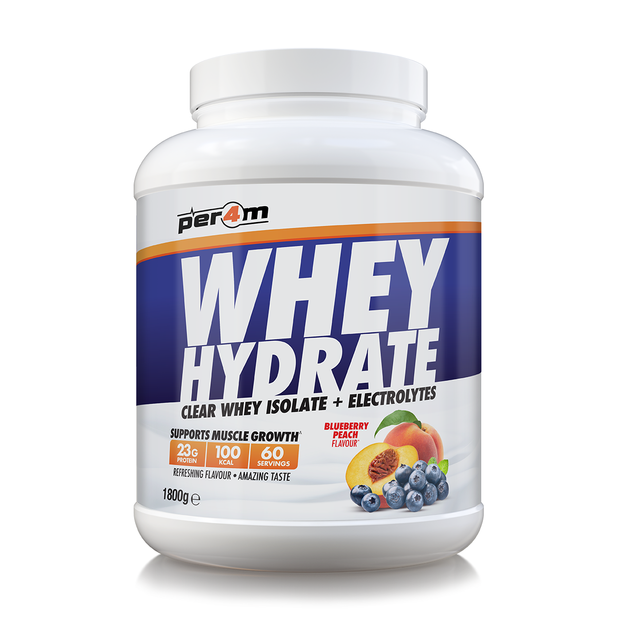 Per4m Whey Hydrate 1.8kg Blueberry Peach