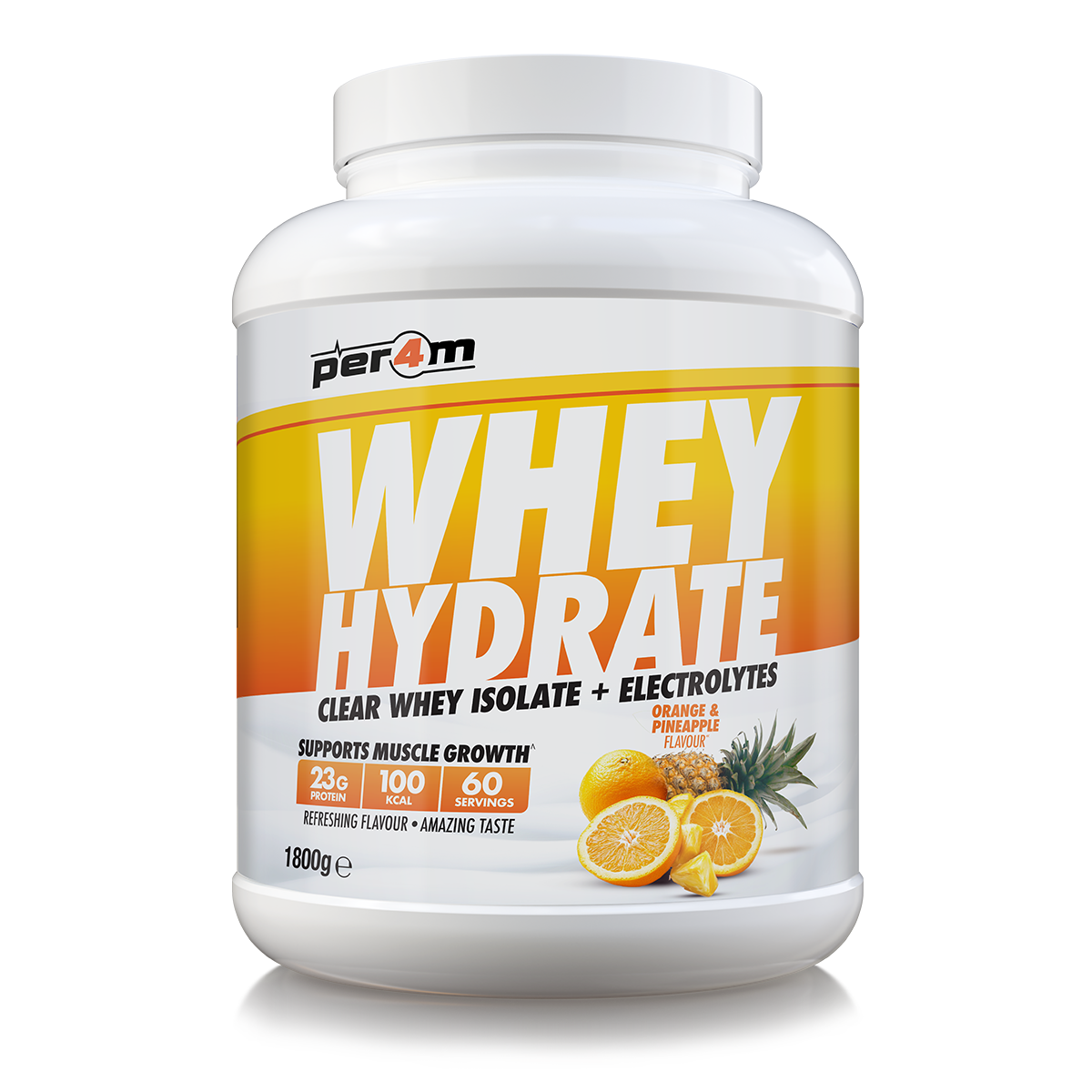 Per4m Whey Hydrate 1.8kg Orange and Pineapple