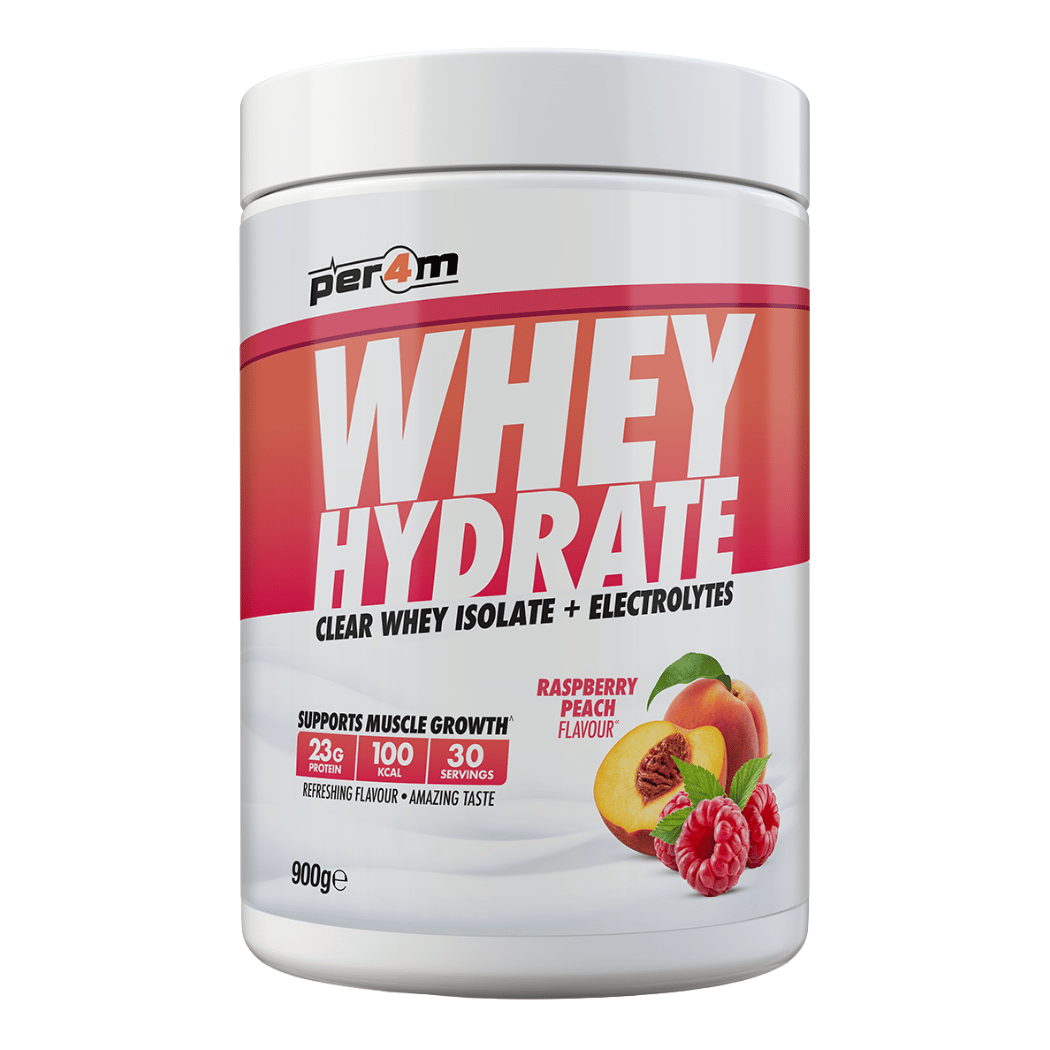 Per4m Whey Hydrate 900g Raspberry Peach