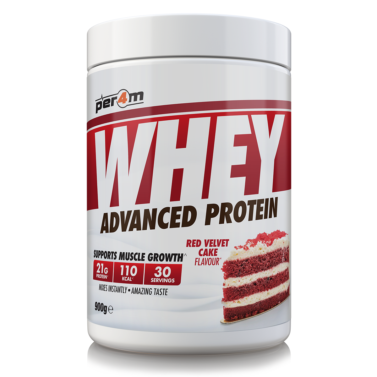 Per4m Advanced Whey Protein 900g Red Velvet Cake