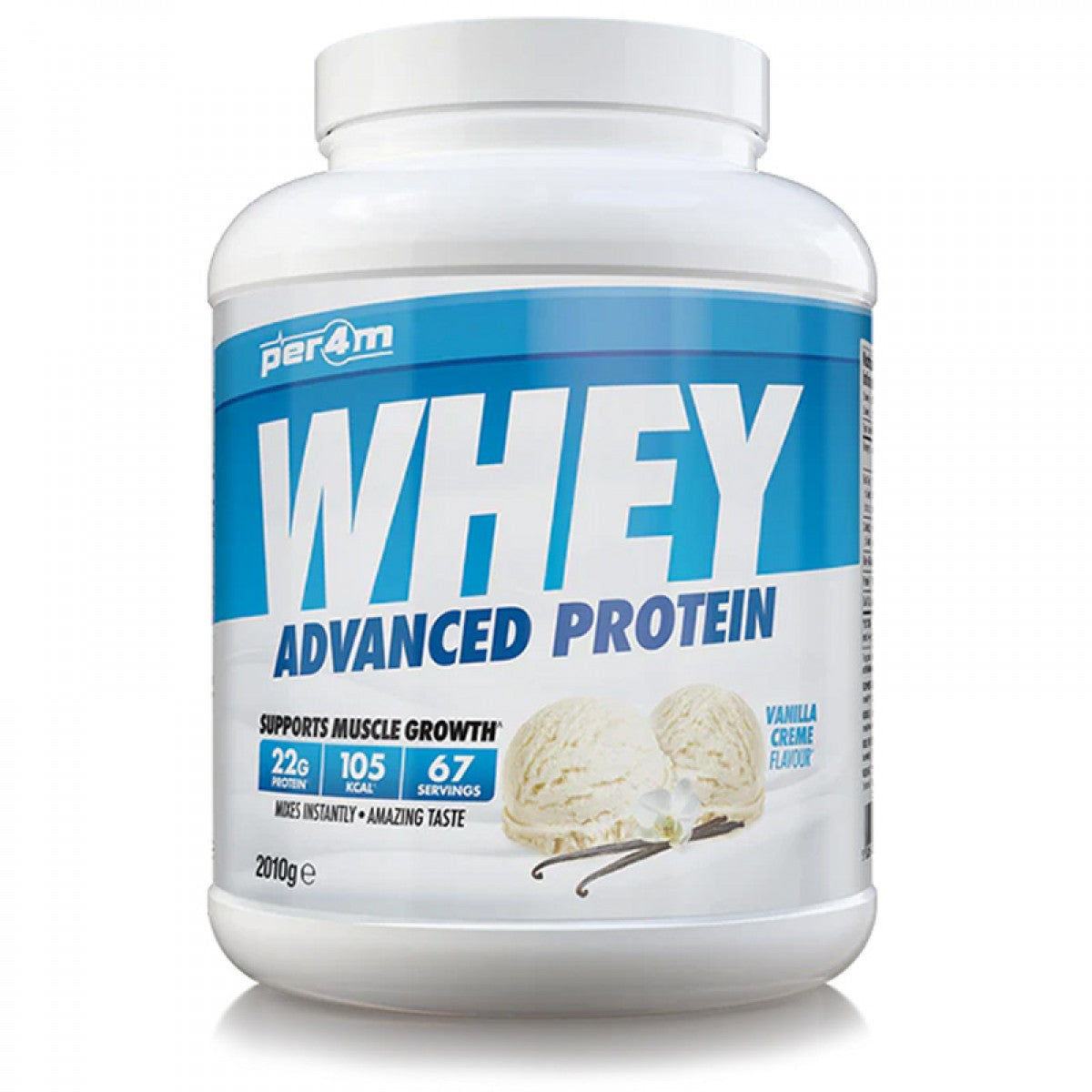 Per4m Advanced Whey Protein 2.01kg Vanilla Creme