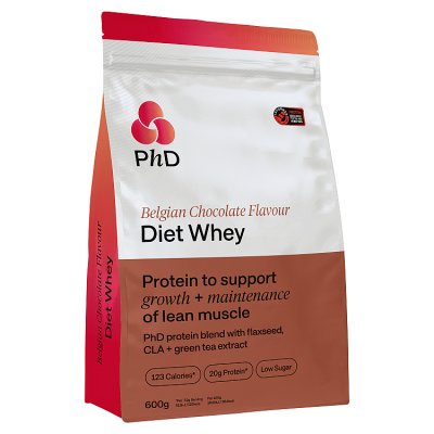 PhD Diet Whey 600g Belgian Chocolate