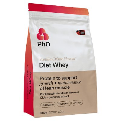 PhD Diet Whey 600g Vanilla Creme
