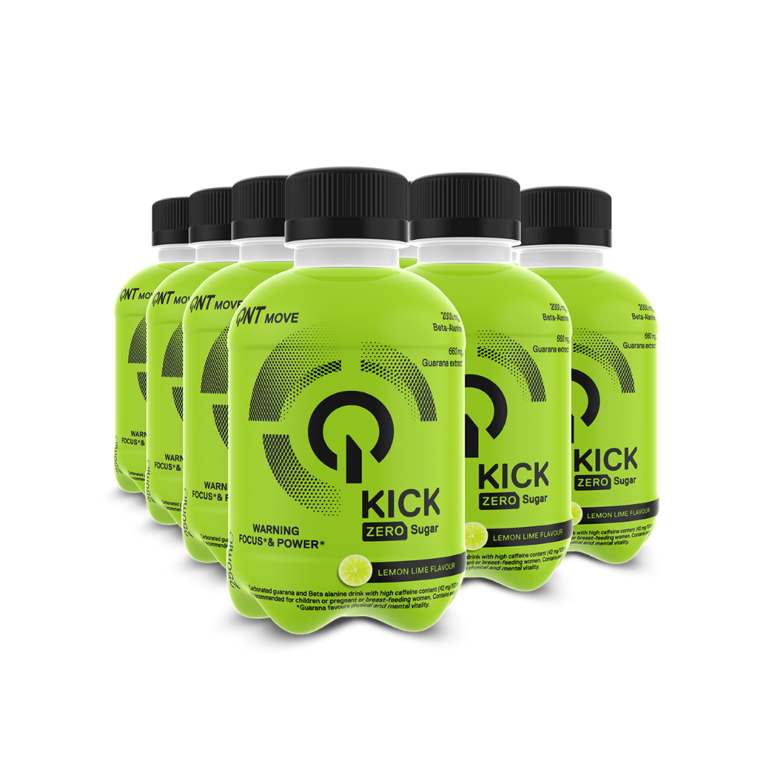 QNT Kick Drink 12x250ml Lemon Lime