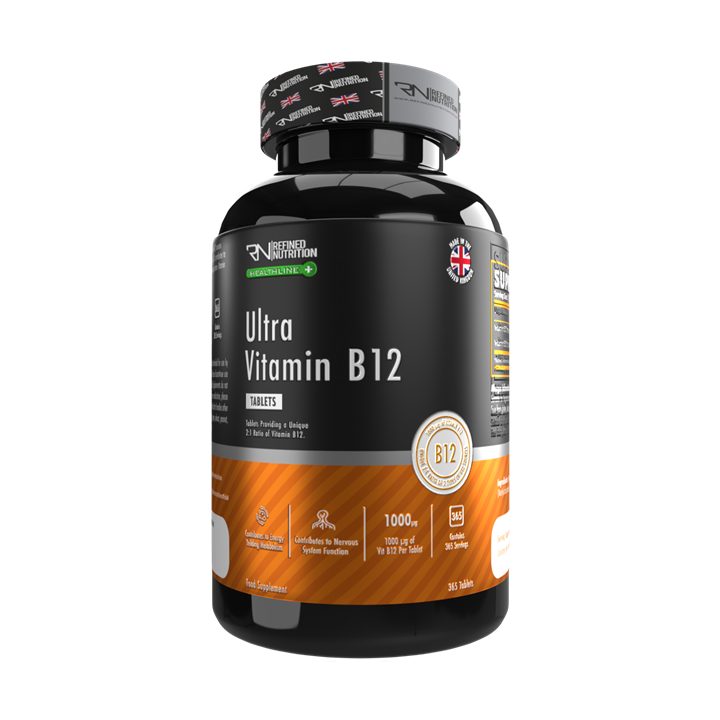 Refined Nutrition Ultra Vitamin B12 365 Tablets
