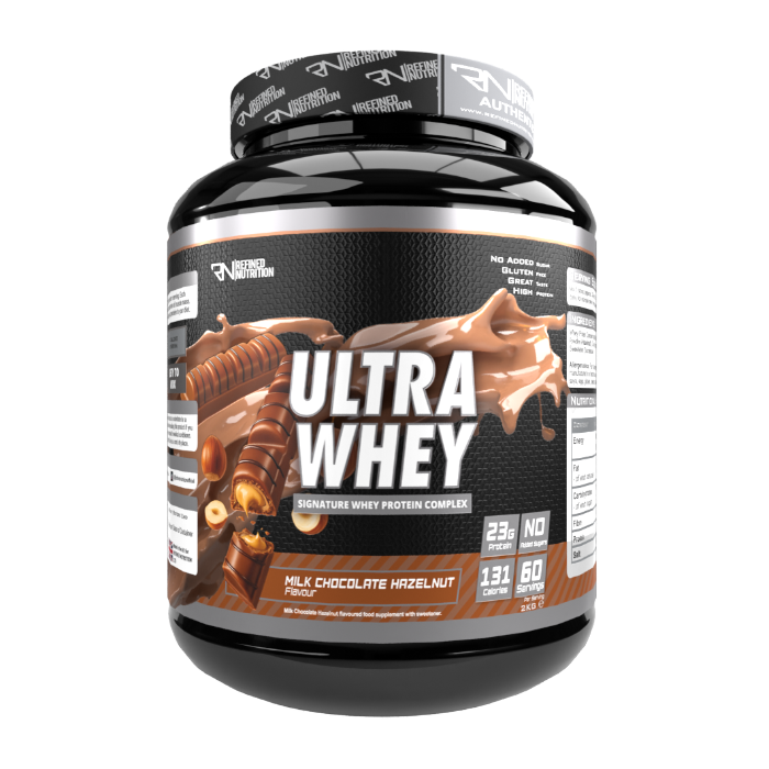 Refined Nutrition Ultra Whey 2kg Milk Chocolate Hazelnut