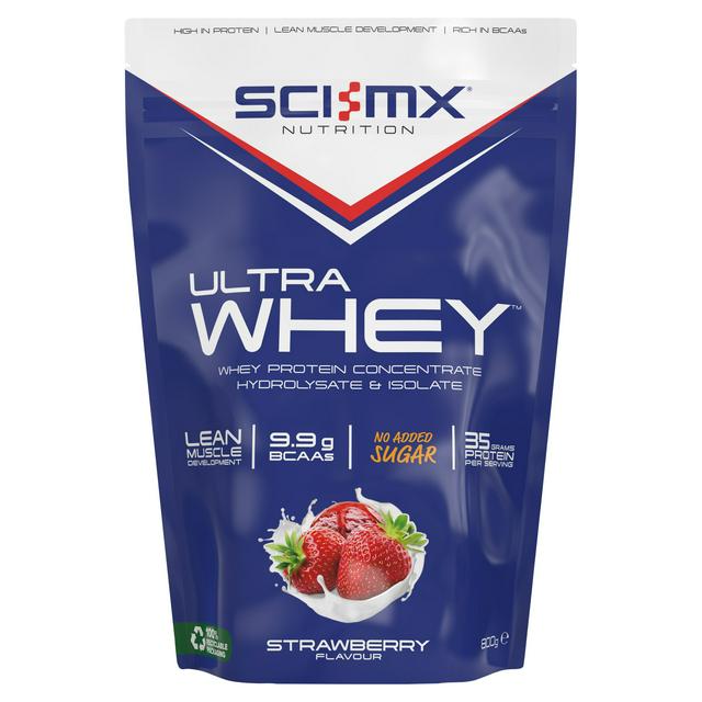 SCI-MX Ultra Whey 800g Strawberry