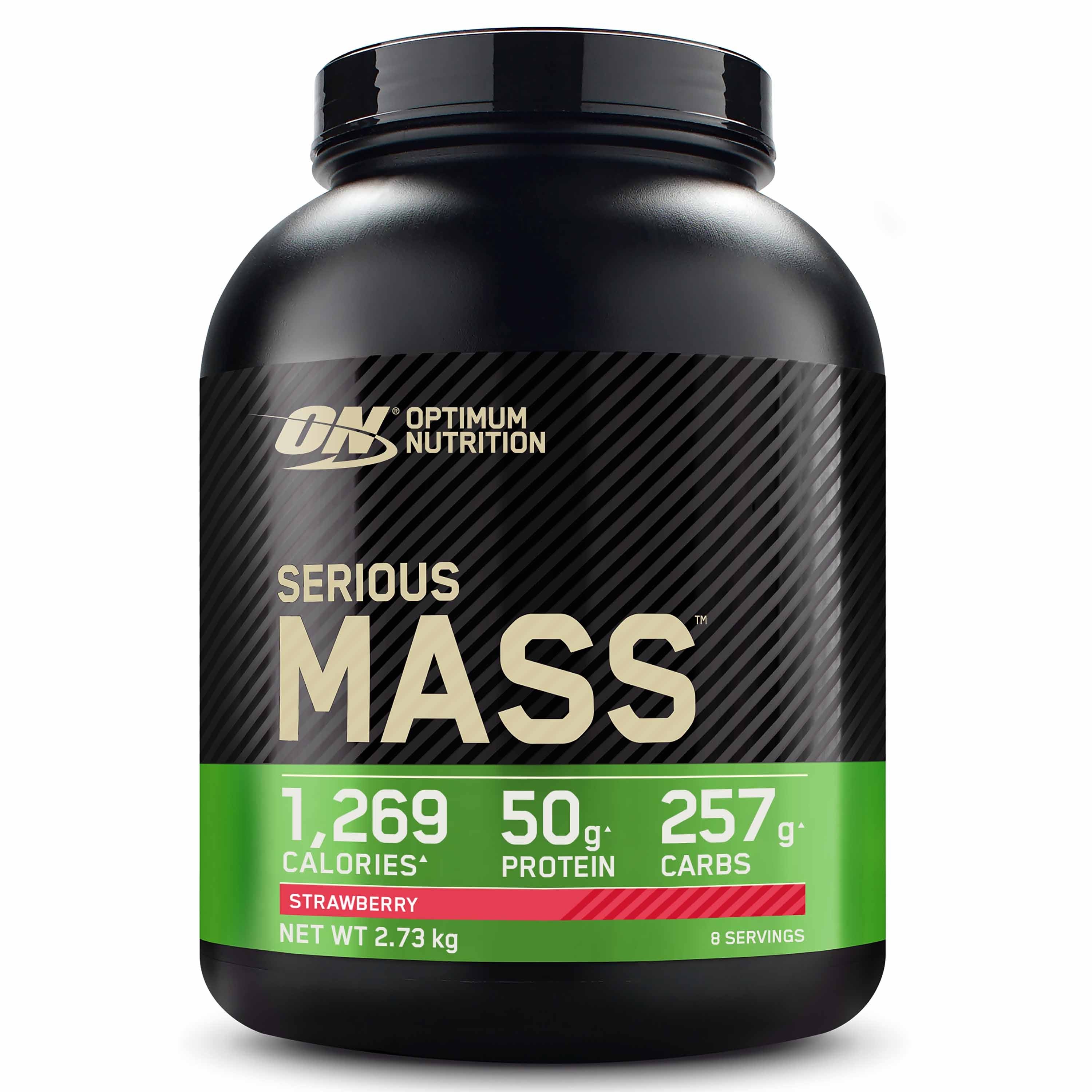 Optimum Nutrition Serious Mass 2.73kg Strawberry