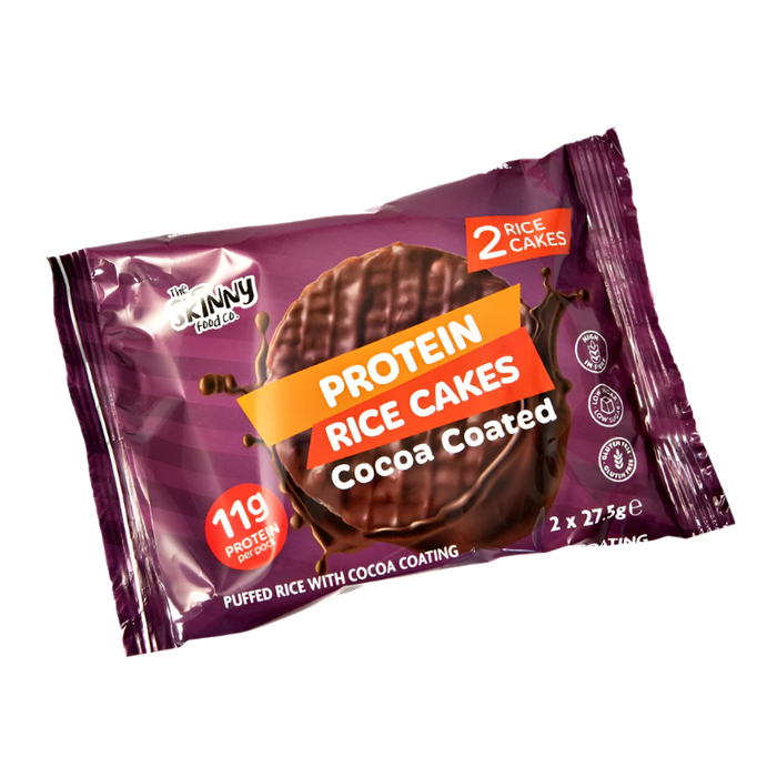 The Skinny Food Co High Protein Cocoa Rice Cakes 55g Chocolate