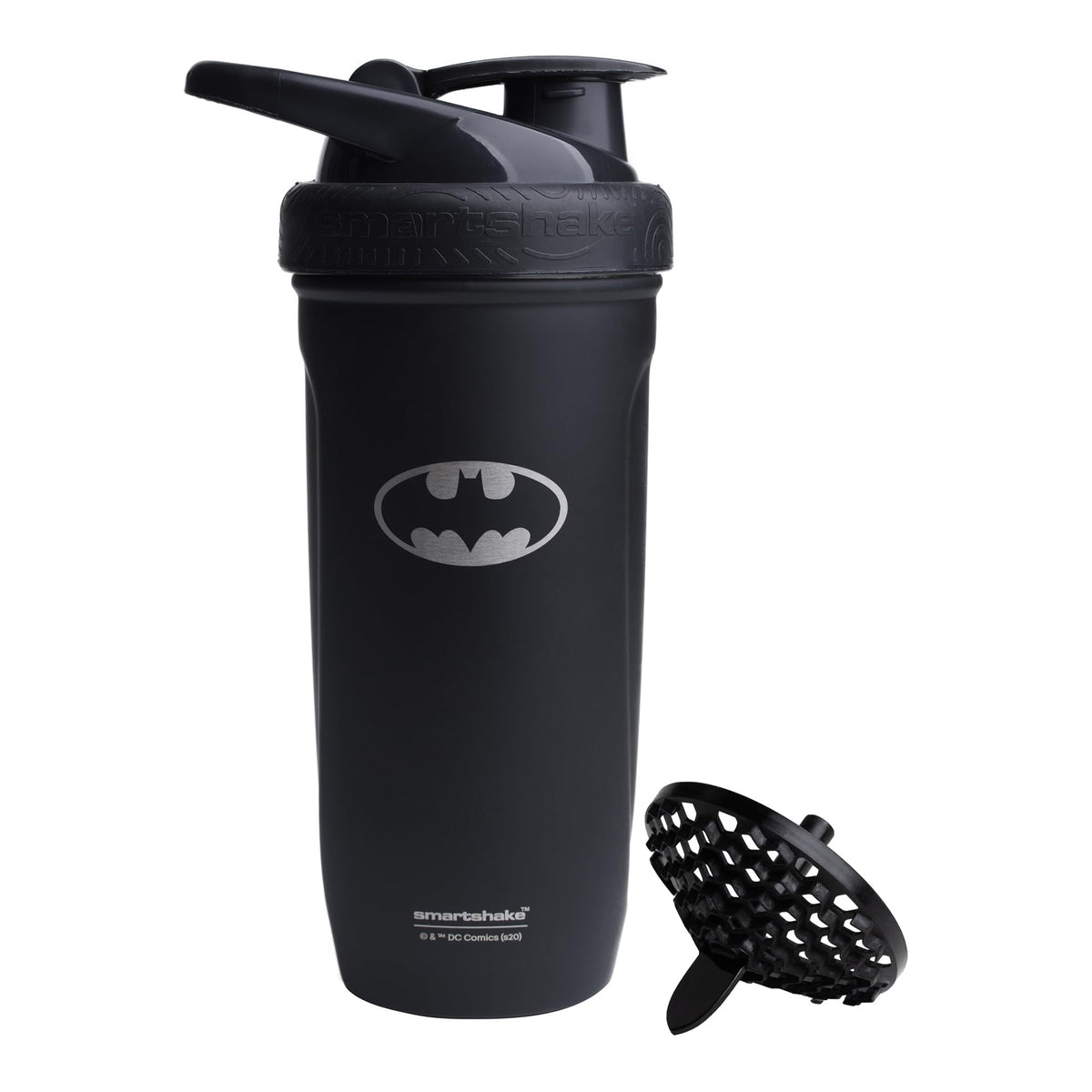 SmartShake Reforce Steel Shaker 900ml Batman Logo