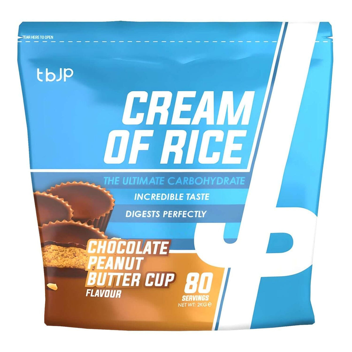 Trained By JP Cream Of Rice 2kg Chocolate Peanut Butter Cup
