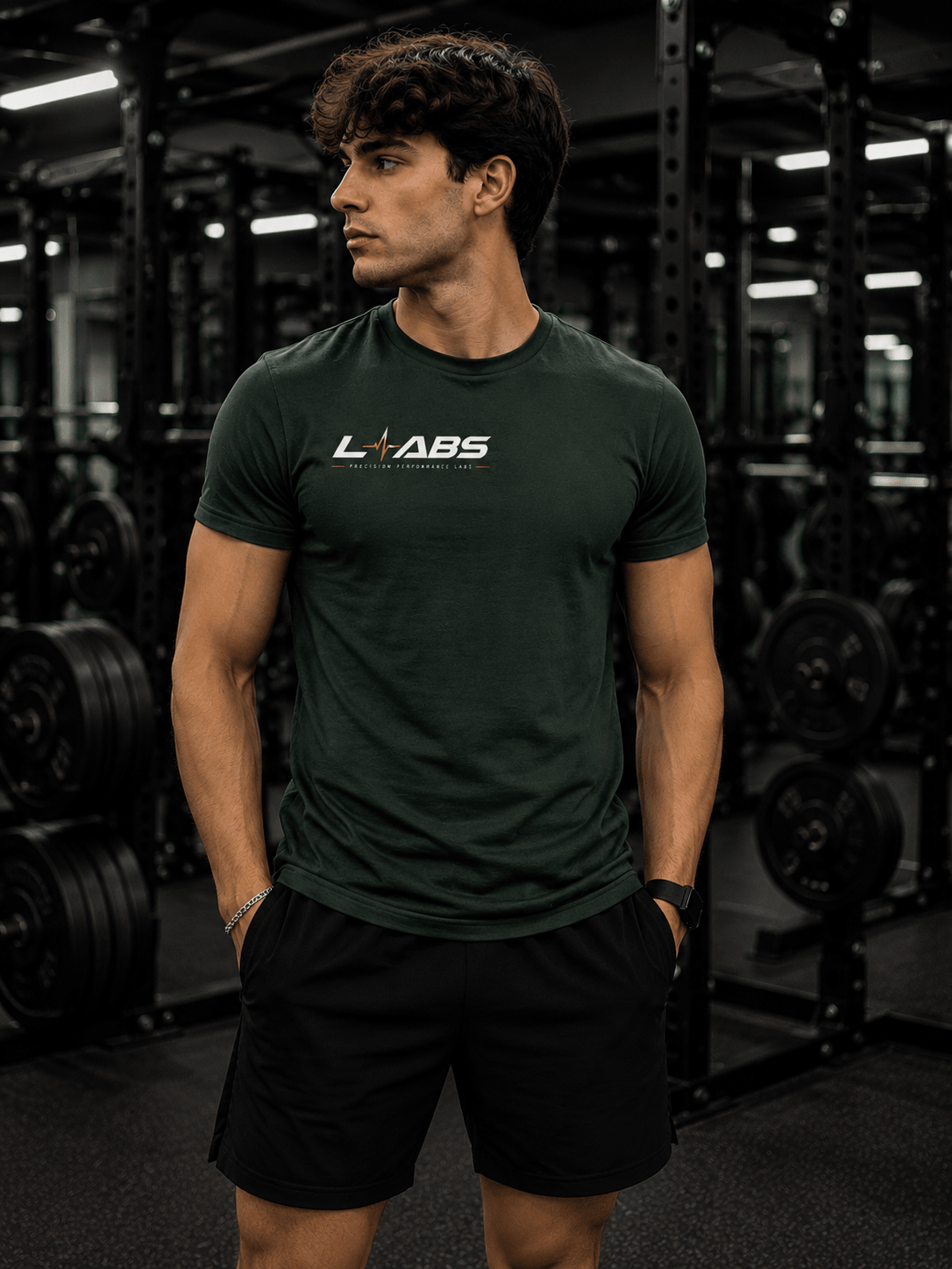 TriDri Performance T-Shirt Transparent logo - Precision Performance Labs