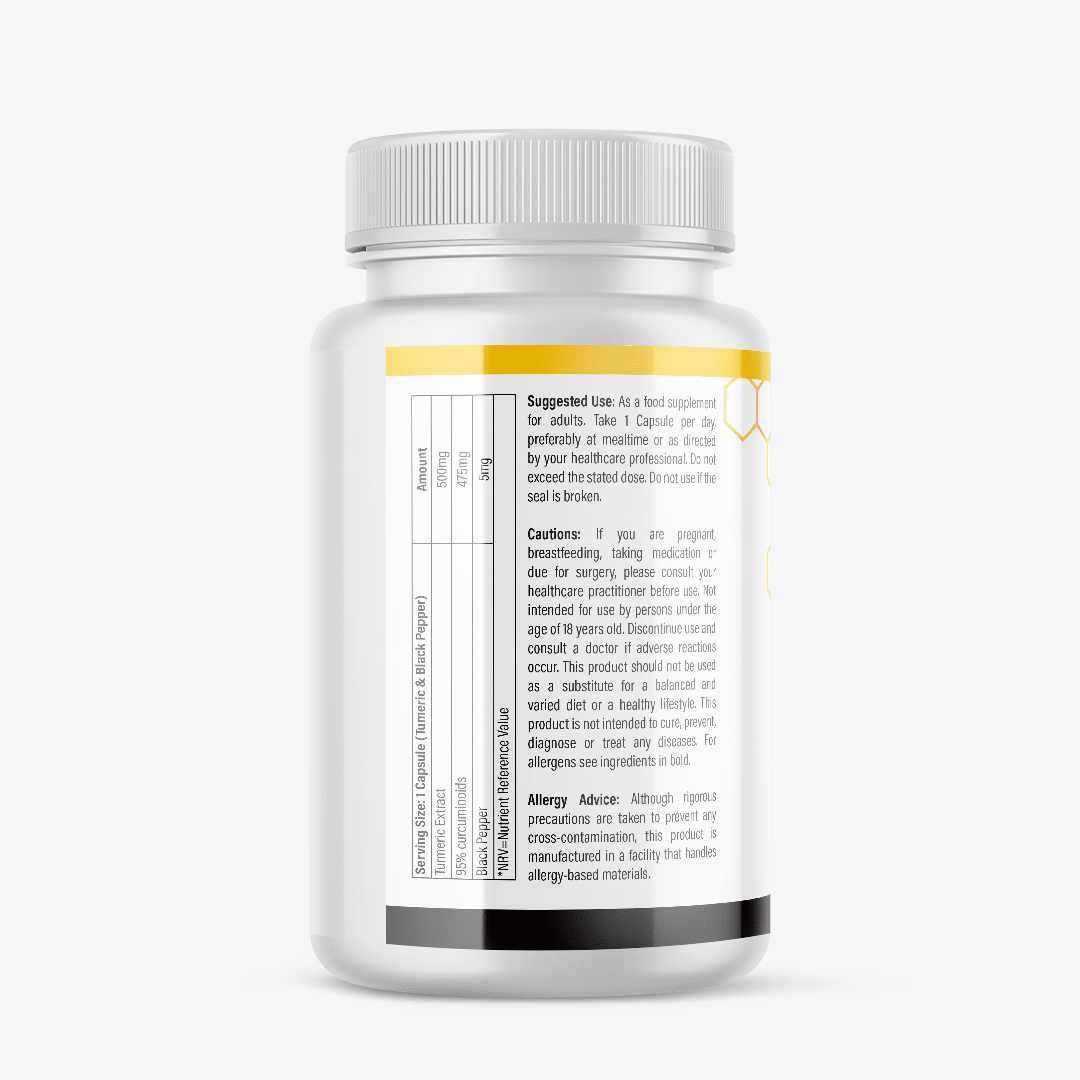 Turmeric & Black Pepper Supplement - Precision Performance Labs