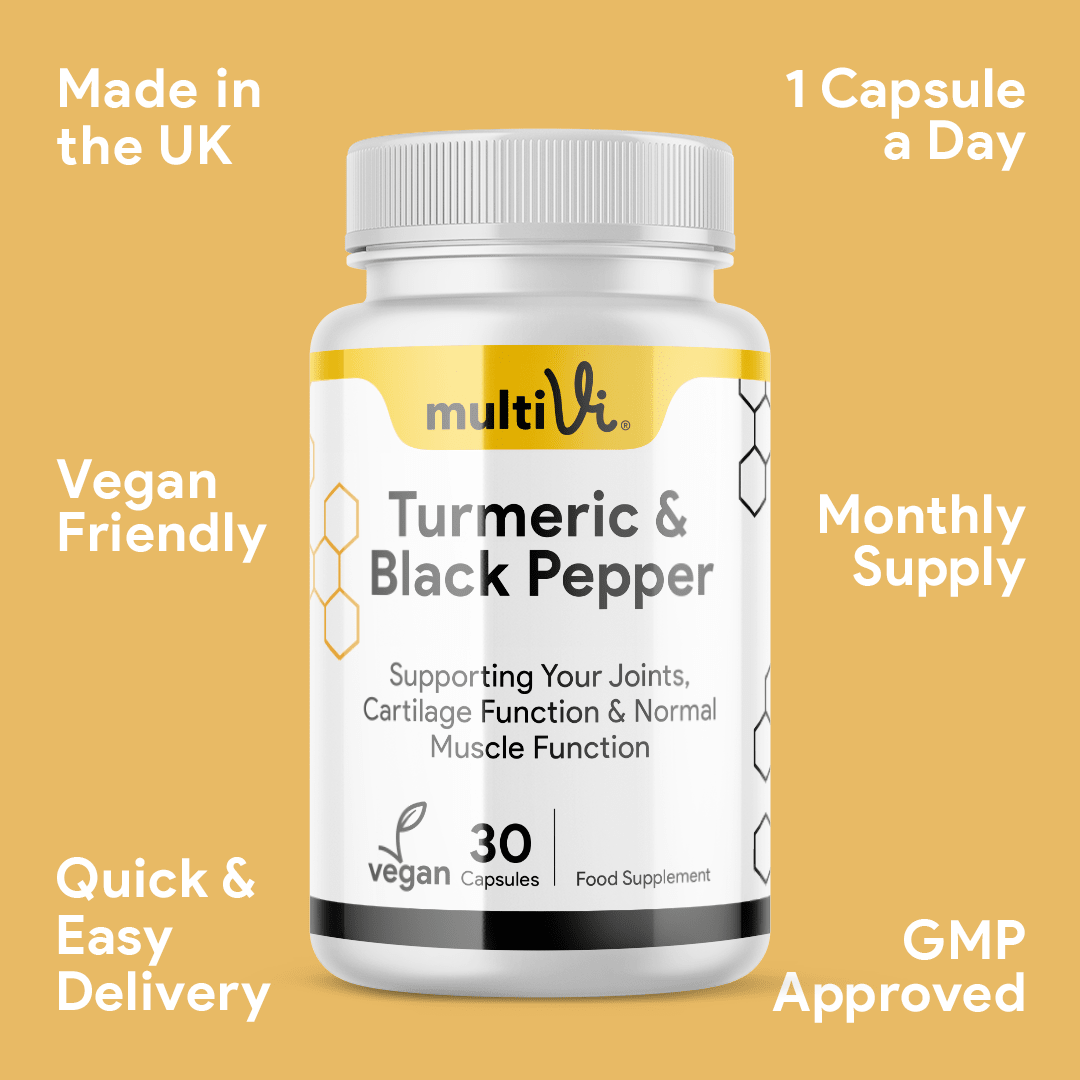 Turmeric & Black Pepper Supplement - Precision Performance Labs