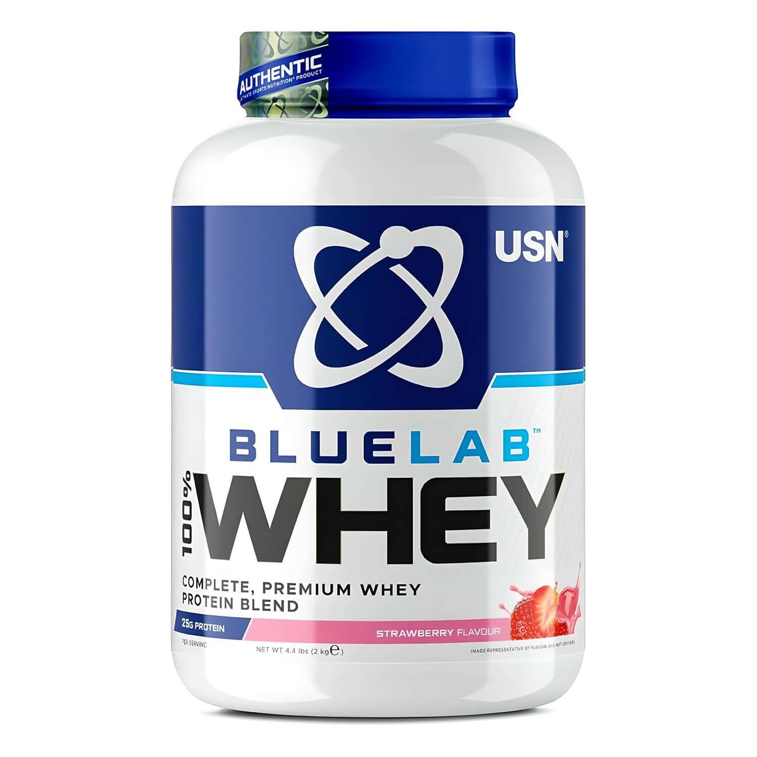USN Blue Lab Whey 2kg Strawberry