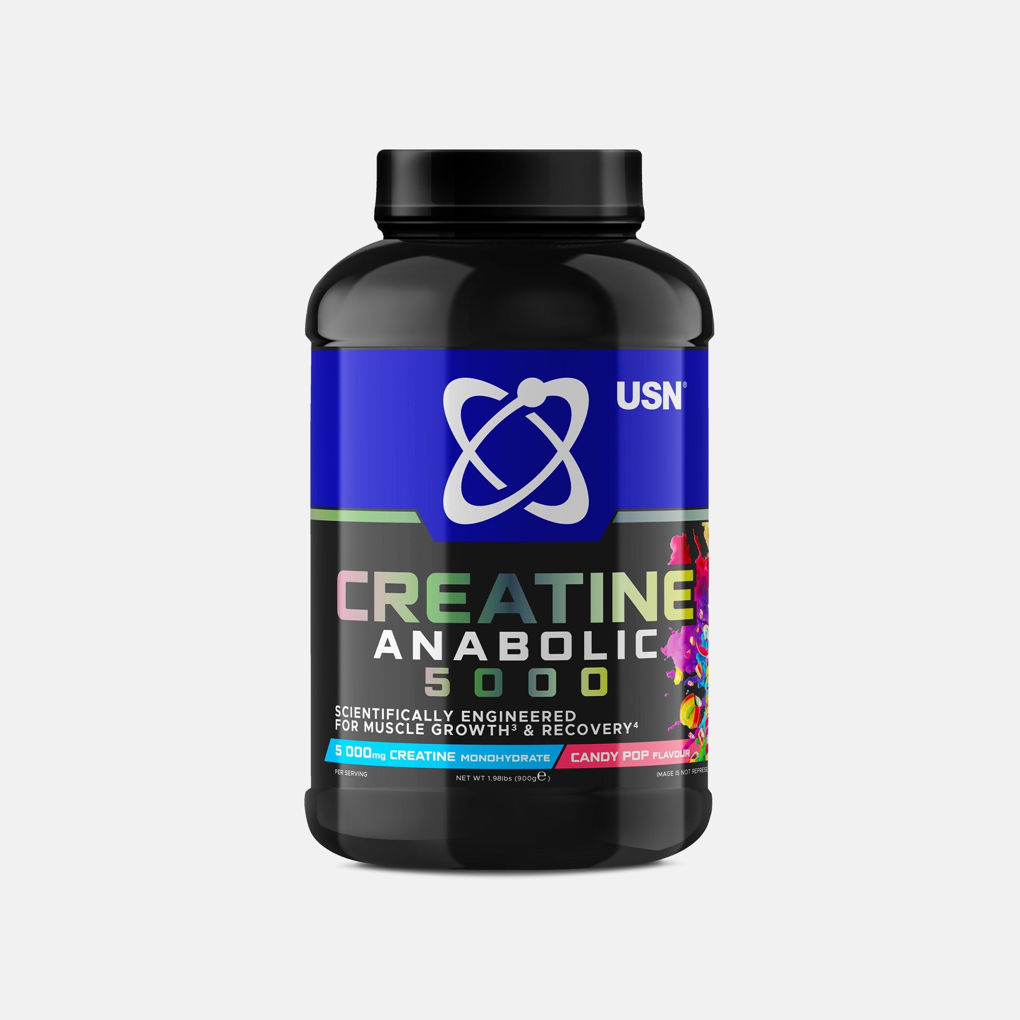USN Creatine Anabolic 5000 900g Candy Pop