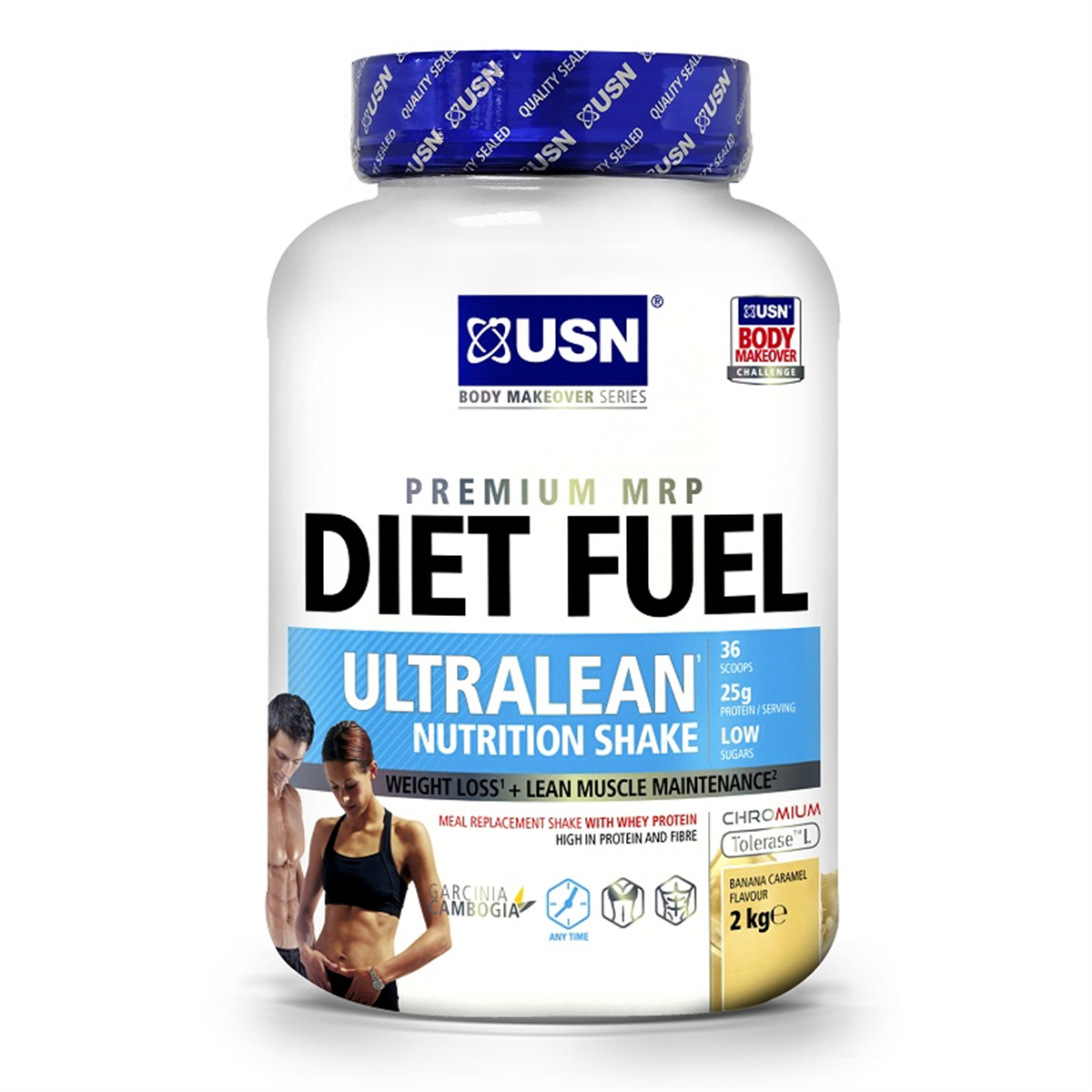 USN Diet Fuel Ultralean 2kg Banana Caramel