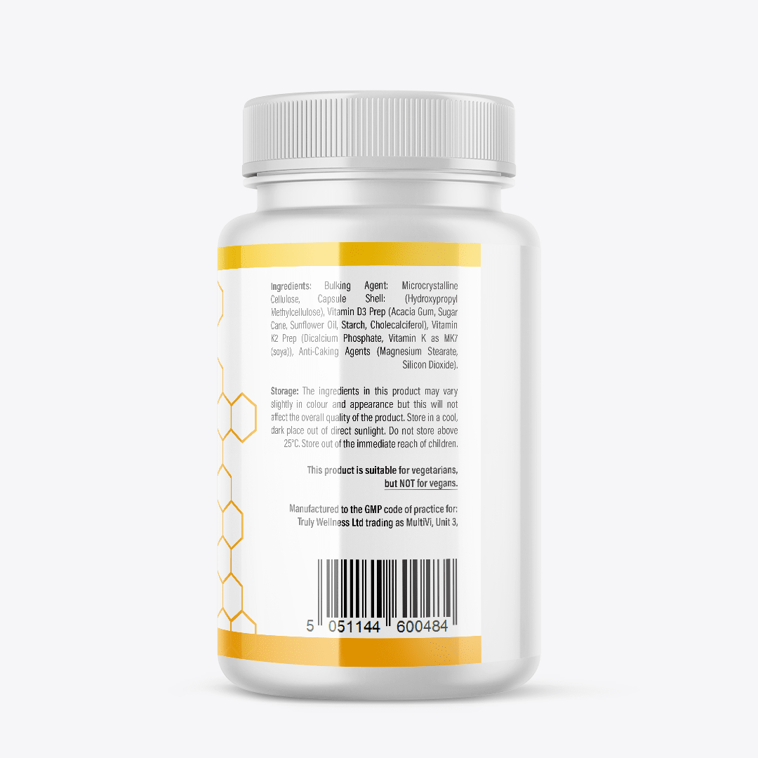 Vitamin D3 3000 IU + K2 MK-7 Supplement - Precision Performance Labs