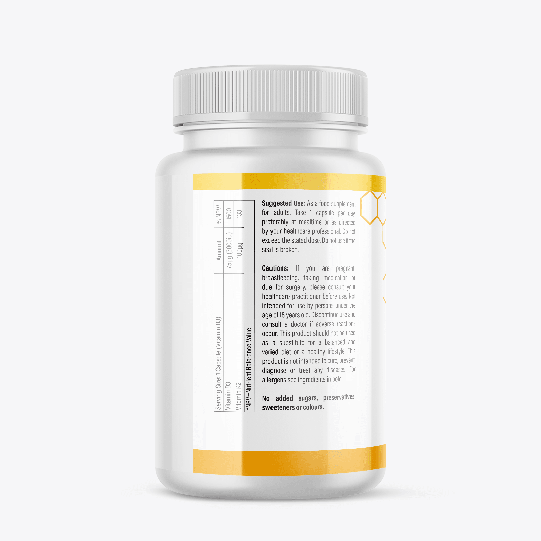 Vitamin D3 3000 IU + K2 MK-7 Supplement - Precision Performance Labs